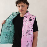 Streetwear groene bodywarmer