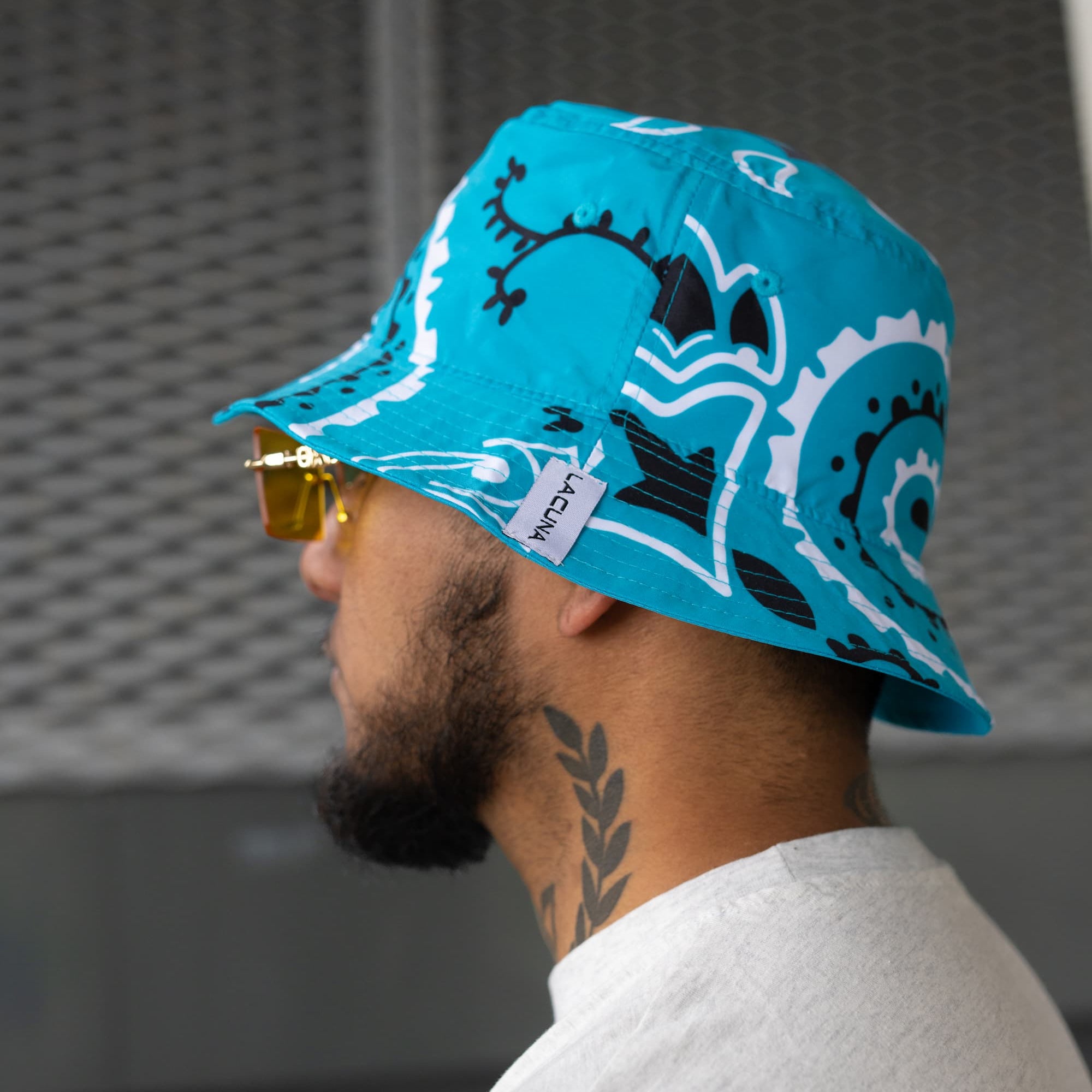 Lacuna bucket hat collectie zwart